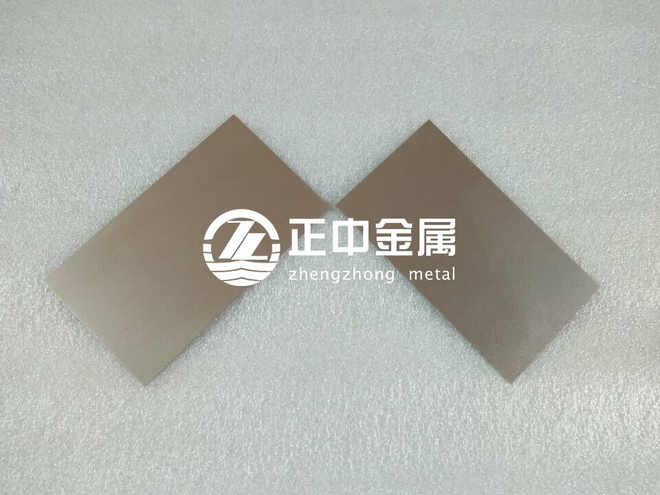 寶雞正中有色金屬鉭板、鉭片、鉭合金板、鉭靶板供貨材質及標準